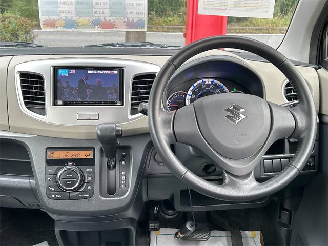 ワゴンR FXリミテッド ドライブレコーダー ETC ナビ TV スマートキー アイドリングストップ 電動格納ミラー ベンチシート CVT 盗難防止システム ABS アルミホイール 衝突安全ボディ エアコン パワーステアリング(3枚目)