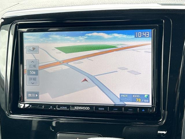 スペーシアカスタム GS ETC 両側スライド・片側電動 ナビ TV レーンアシスト 衝突被害軽減システム オートライト HID スマートキー アイドリングストップ 電動格納ミラー シートヒーター ベンチシート CVT(5枚目)