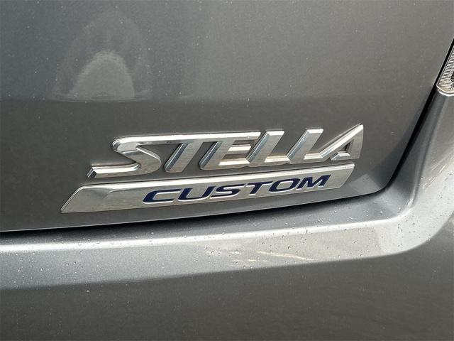 ステラ カスタムR ETC オートライト HID スマートキー アイドリングストップ 電動格納ミラー ベンチシート CVT 盗難防止システム ABS CD USB アルミホイール 衝突安全ボディ エアコン(27枚目)