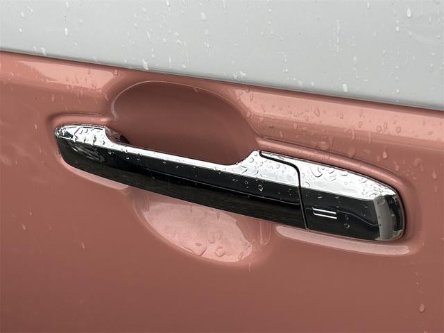 ムーヴキャンバス ストライプスＧ　バックカメラ　両側電動スライドドア　ＴＶ　クリアランスソナー　衝突被害軽減システム　オートライト　ＬＥＤヘッドランプ　スマートキー　アイドリングストップ　電動格納ミラー　シートヒーター　ベンチシート（29枚目）