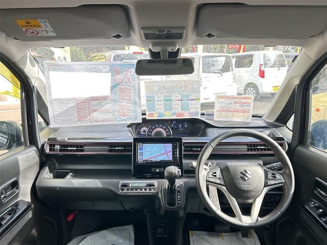 ワゴンRスティングレー ハイブリッドT ナビ TV オートクルーズコントロール レーンアシスト 衝突被害軽減システム オートライト LEDヘッドランプ スマートキー アイドリングストップ 電動格納ミラー シートヒーター ベンチシート CVT(2枚目)