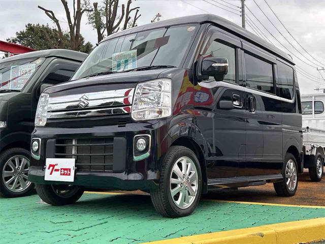 エブリイワゴン ＰＺターボスペシャル　ハイルーフ　両側電動スライドドア　ナビ　ＴＶ　衝突被害軽減システム　オートライト　ＨＩＤ　スマートキー　電動格納ミラー　ベンチシート　ＡＴ　盗難防止システム　ＡＢＳ　ＥＳＣ　ＣＤ（11枚目）