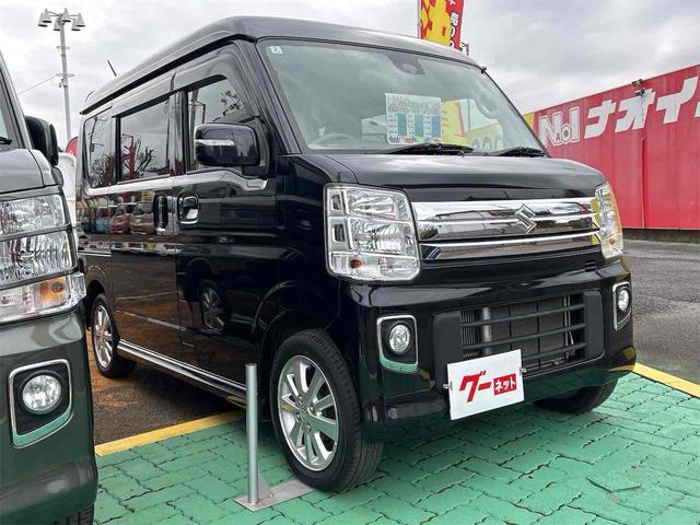 エブリイワゴン ＰＺターボスペシャル　ハイルーフ　両側電動スライドドア　ナビ　ＴＶ　衝突被害軽減システム　オートライト　ＨＩＤ　スマートキー　電動格納ミラー　ベンチシート　ＡＴ　盗難防止システム　ＡＢＳ　ＥＳＣ　ＣＤ（12枚目）