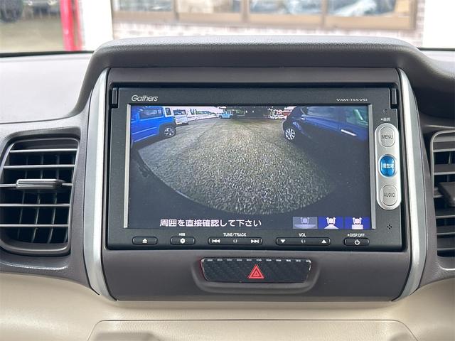 N-BOX G・Lパッケージ ETC バックカメラ 両側スライド・片側電動 ナビ TV スマートキー アイドリングストップ 電動格納ミラー ベンチシート CVT 盗難防止システム ABS ESC CD DVD再生(6枚目)