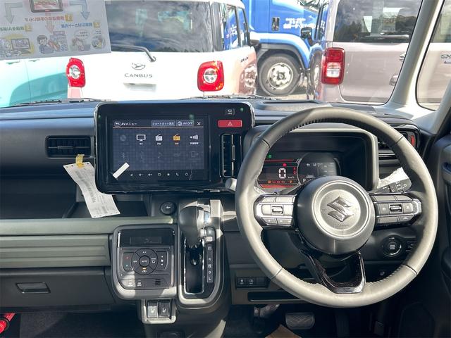 スペーシアギア ハイブリッドＸＺ　全周囲カメラ　両側電動スライドドア　ナビ　クリアランスソナー　オートクルーズコントロール　レーンアシスト　衝突被害軽減システム　オートライト　ＬＥＤヘッドランプ　スマートキー　アイドリングストップ（3枚目）