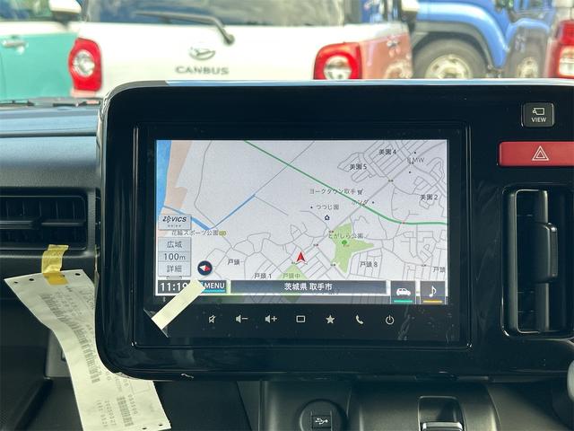 スペーシアギア ハイブリッドＸＺ　全周囲カメラ　両側電動スライドドア　ナビ　クリアランスソナー　オートクルーズコントロール　レーンアシスト　衝突被害軽減システム　オートライト　ＬＥＤヘッドランプ　スマートキー　アイドリングストップ（4枚目）