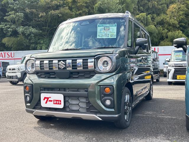 スペーシアギア ハイブリッドＸＺ　全周囲カメラ　両側電動スライドドア　ナビ　クリアランスソナー　オートクルーズコントロール　レーンアシスト　衝突被害軽減システム　オートライト　ＬＥＤヘッドランプ　スマートキー　アイドリングストップ（11枚目）