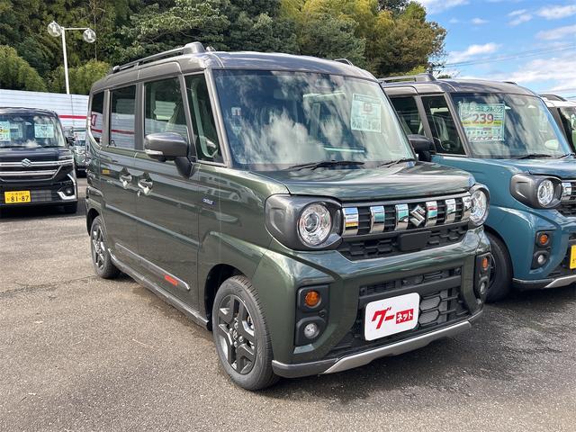 スペーシアギア ハイブリッドＸＺ　全周囲カメラ　両側電動スライドドア　ナビ　クリアランスソナー　オートクルーズコントロール　レーンアシスト　衝突被害軽減システム　オートライト　ＬＥＤヘッドランプ　スマートキー　アイドリングストップ（12枚目）