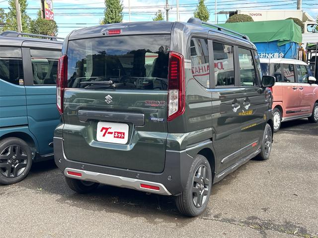 スペーシアギア ハイブリッドＸＺ　全周囲カメラ　両側電動スライドドア　ナビ　クリアランスソナー　オートクルーズコントロール　レーンアシスト　衝突被害軽減システム　オートライト　ＬＥＤヘッドランプ　スマートキー　アイドリングストップ（14枚目）