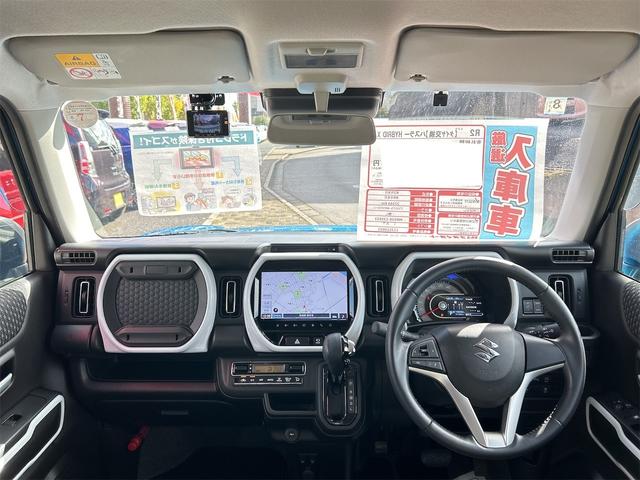 ハスラー ハイブリッドX ドライブレコーダー 全周囲カメラ ナビ クリアランスソナー レーンアシスト 衝突被害軽減システム オートライト LEDヘッドランプ スマートキー アイドリングストップ 電動格納ミラー(2枚目)