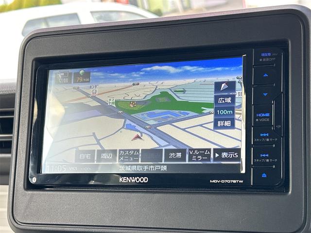 フレアワゴン ハイブリッドXG ETC バックカメラ 両側スライドドア ナビ TV クリアランスソナー レーンアシスト 衝突被害軽減システム オートライト スマートキー アイドリングストップ 電動格納ミラー ベンチシート(4枚目)