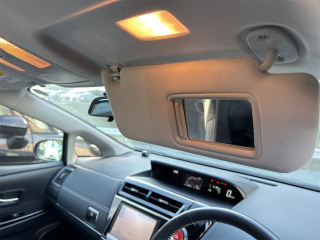 プリウスアルファ Sツーリングセレクション・G’s ドライブレコーダー ETC バックカメラ ナビ TV オートライト LEDヘッドランプ スマートキー 電動格納ミラー CVT 盗難防止システム 衝突安全ボディ ABS ESC CD USB(56枚目)