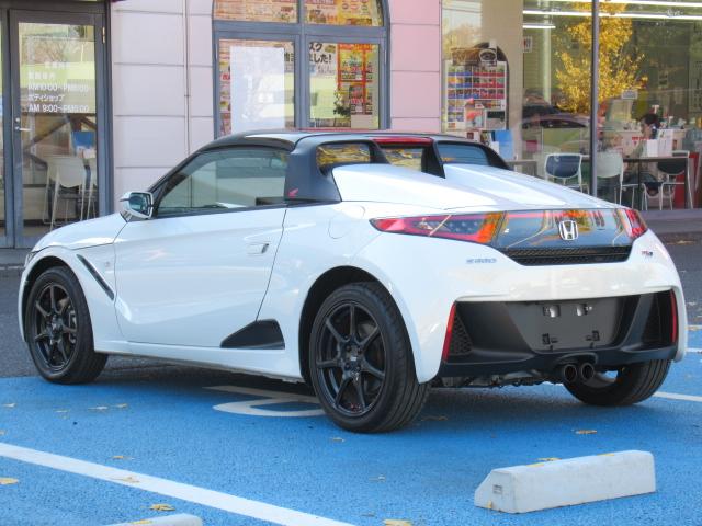 S660 MUGEN RA ETC バックカメラ オートクルーズコントロール オートライト LEDヘッドランプ MT スマートキー アルミホイール 盗難防止システム ABS ESC USB エアコン(4枚目)