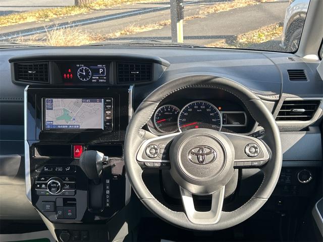 ルーミー カスタムG ドライブレコーダー 全周囲カメラ ナビ TV 両側電動スライドドア クリアランスソナー オートクルーズコントロール 衝突被害軽減システム オートライト LEDヘッドランプ スマートキー(3枚目)