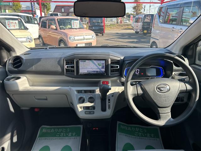 ミライース Ｘ　ＳＡＩＩＩ　ＥＴＣ　ナビ　クリアランスソナー　衝突被害軽減システム　ＬＥＤヘッドランプ　キーレスエントリー　アイドリングストップ　電動格納ミラー　ＣＶＴ　盗難防止システム　ＡＢＳ　ＥＳＣ　ＣＤ　ＵＳＢ（2枚目）