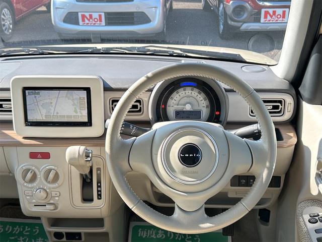 アルトラパン S ドライブレコーダー ナビ TV 衝突被害軽減システム オートライト HID スマートキー アイドリングストップ 電動格納ミラー ベンチシート CVT 盗難防止システム ABS ESC CD USB(3枚目)