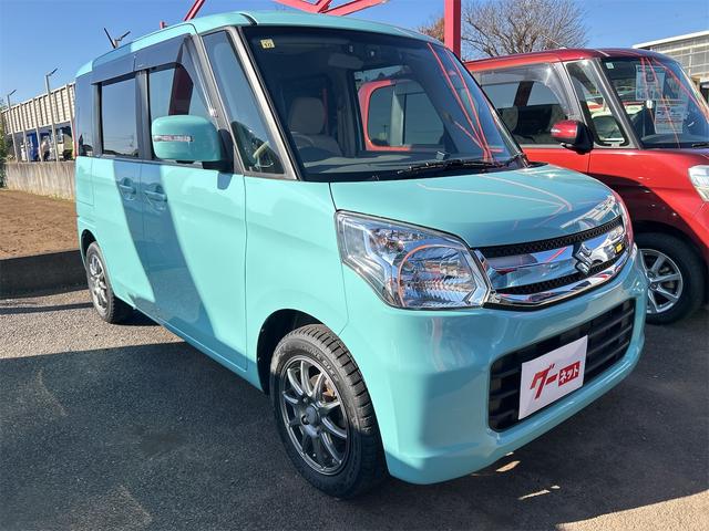 スペーシア T ETC 全周囲カメラ 両側スライド・片側電動 ナビ TV オートクルーズコントロール レーンアシスト 衝突被害軽減システム オートライト スマートキー アイドリングストップ 電動格納ミラー(12枚目)