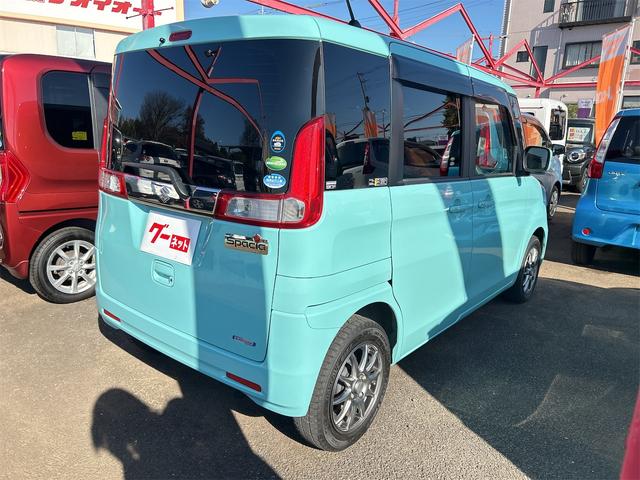 スペーシア T ETC 全周囲カメラ 両側スライド・片側電動 ナビ TV オートクルーズコントロール レーンアシスト 衝突被害軽減システム オートライト スマートキー アイドリングストップ 電動格納ミラー(15枚目)