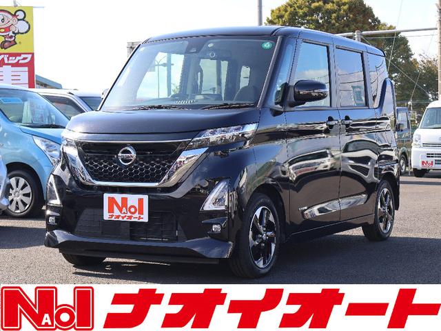 ルークス ハイウェイスター　Ｘ　フル装備　純正ナビゲーション　フルセグテレビ　ＣＤプレイヤー　ＥＴＣ１．０車載器　全方位モニター　両側パワースライドドア　Ｂｌｕｅｔｏｏｔｈ　電動格納ミラー　オートライトシステム　純正アルミ（5枚目）