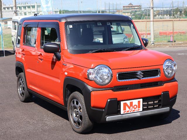 ハスラー ハイブリッドG フル装備 社外ナビゲーション CDプレイヤー Bluetooth ETC1.0車載器 衝突軽減ブレーキ 電動格納ミラー キーフリーシステム オートライトシステム 運転席助手席シートヒーター(7枚目)