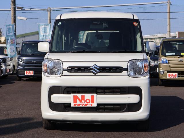 スペーシア ハイブリッドG フル装備 衝突軽減ブレーキ キーフリーシステム 電動格納ミラー 社外ナビゲーション フルセグテレビ ドラレコ前 バックカメラ Bluetooth スペアキー ハイブリッド車(6枚目)