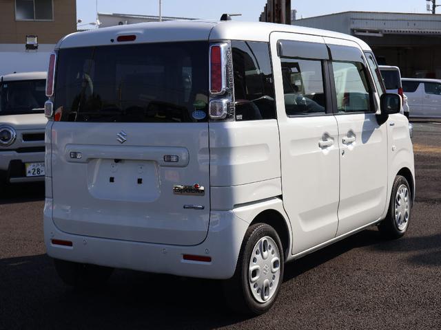 スペーシア ハイブリッドG フル装備 衝突軽減ブレーキ キーフリーシステム 電動格納ミラー 社外ナビゲーション フルセグテレビ ドラレコ前 バックカメラ Bluetooth スペアキー ハイブリッド車(8枚目)