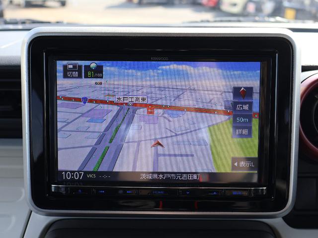 スペーシア ハイブリッドG フル装備 衝突軽減ブレーキ キーフリーシステム 電動格納ミラー 社外ナビゲーション フルセグテレビ ドラレコ前 バックカメラ Bluetooth スペアキー ハイブリッド車(13枚目)