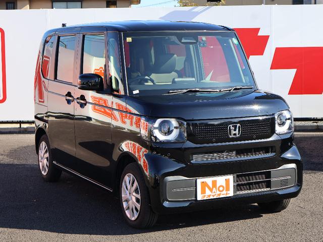 Ｎ－ＢＯＸ ベースグレード　レンタカーｕｐ　純正のナビゲーション　フルセグテレビ　バックカメラ　ＵＶカットガラス　ＬＥＤヘッドライト　キーフリーシステム　左側パワースライドドア　電動パーキング　クルーズコントロール　ドラレコ前（4枚目）