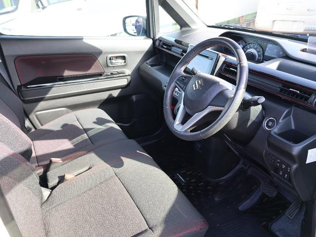 ワゴンＲスティングレー ハイブリッドＸ　フル装備　スズキ純正ナビ　フルセグＴＶ　ＢＴ対応　ＣＤ再生　ベンチシート　全方位カメラ　シートヒーター　オートエアコン　ＬＥＤヘッドライト　純正アルミ　フォグランプ　禁煙車　電動格納ミラー　衝突軽減Ｂ（25枚目）