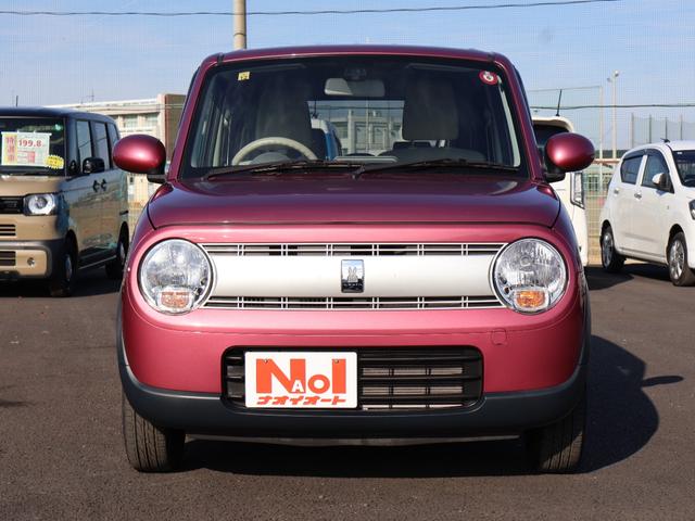 アルトラパン Ｇ　スマートキ―　ＡＢＳ　盗難防止装置　衝突軽減装置　横滑り防止装置　ダイヤル式エアコン　社外品ナビゲーション　ワンセグＴＶ　ＣＤ再生　ラジオ再生　ホイールキャップ　プッシュスタート　パワーウィンドウ（5枚目）