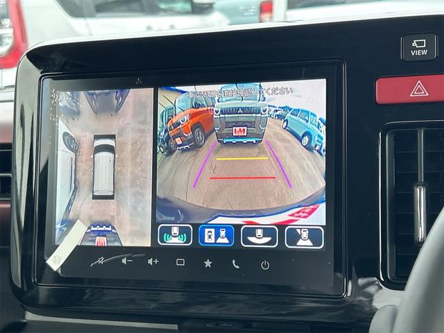 スペーシアカスタム ハイブリッドＸＳ　全周囲カメラ　両側電動スライドドア　ナビ　ＴＶ　オートクルーズコントロール　レーンアシスト　衝突被害軽減システム　オートライト　ＬＥＤヘッドランプ　スマートキー（4枚目）
