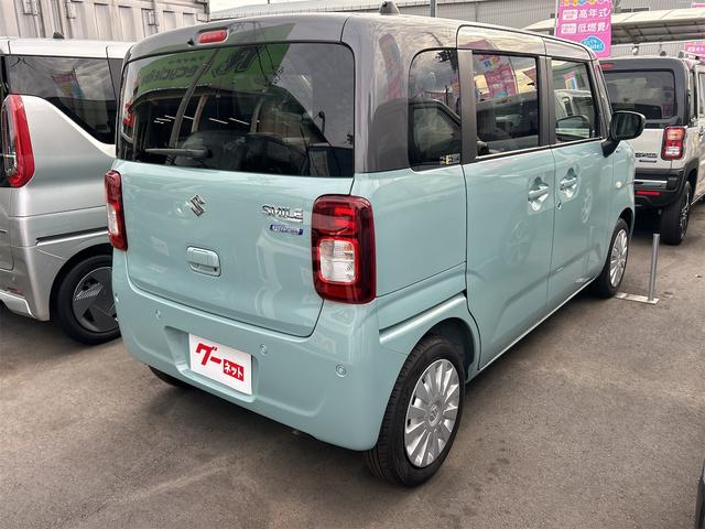 ワゴンRスマイル ハイブリッドS 両側スライド・片側電動 クリアランスソナー オートクルーズコントロール レーンアシスト 衝突被害軽減システム オートライト LEDヘッドランプ スマートキー アイドリングストップ 電動格納ミラー(13枚目)