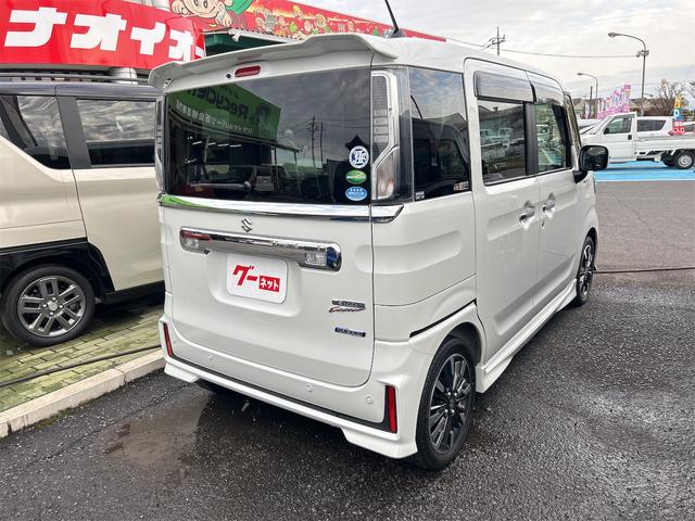 スペーシアカスタム ハイブリッドXS 両側電動スライドドア クリアランスソナー レーンアシスト 衝突被害軽減システム オートライト LEDヘッドランプ スマートキー アイドリングストップ 電動格納ミラー シートヒーター ベンチシート(15枚目)