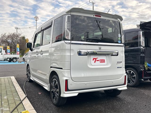 スペーシアカスタム ハイブリッドXS 両側電動スライドドア クリアランスソナー レーンアシスト 衝突被害軽減システム オートライト LEDヘッドランプ スマートキー アイドリングストップ 電動格納ミラー シートヒーター ベンチシート(25枚目)