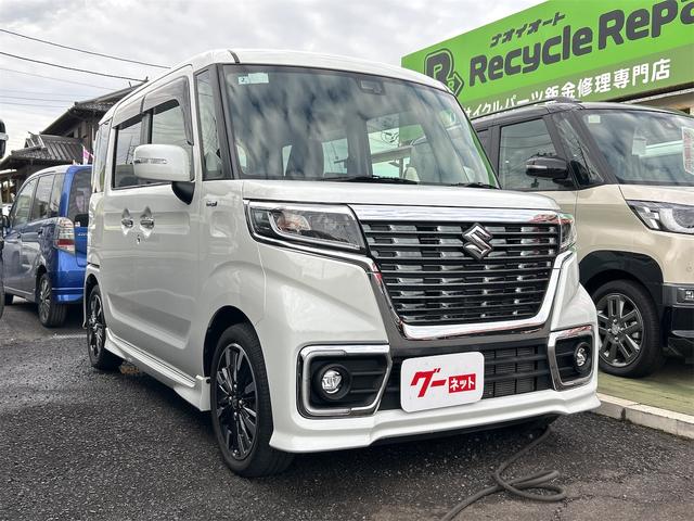 スペーシアカスタム ハイブリッドXS 両側電動スライドドア クリアランスソナー レーンアシスト 衝突被害軽減システム オートライト LEDヘッドランプ スマートキー アイドリングストップ 電動格納ミラー シートヒーター ベンチシート(26枚目)