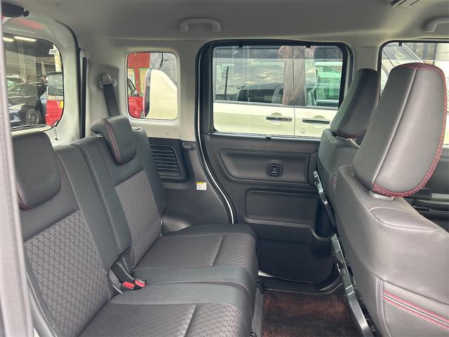 スペーシアカスタム ハイブリッドXS 両側電動スライドドア クリアランスソナー レーンアシスト 衝突被害軽減システム オートライト LEDヘッドランプ スマートキー アイドリングストップ 電動格納ミラー シートヒーター ベンチシート(51枚目)