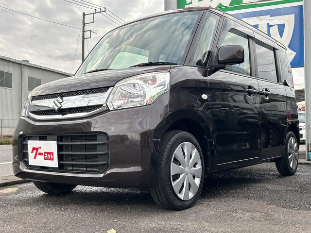 スペーシア Gリミテッド ETC 両側スライド・片側電動 TV レーンアシスト 衝突被害軽減システム スマートキー アイドリングストップ 電動格納ミラー シートヒーター ベンチシート CVT 盗難防止システム ABS ESC(12枚目)