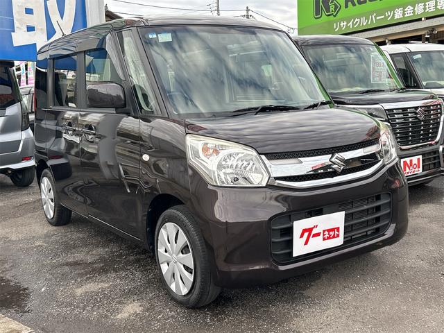 スペーシア Gリミテッド ETC 両側スライド・片側電動 TV レーンアシスト 衝突被害軽減システム スマートキー アイドリングストップ 電動格納ミラー シートヒーター ベンチシート CVT 盗難防止システム ABS ESC(13枚目)