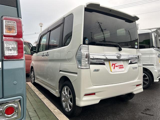 タント カスタムＸ　トップエディションＳＡＩＩ　ドライブレコーダー　ＥＴＣ　バックカメラ　両側スライド・片側電動　ナビ　ＴＶ　衝突被害軽減システム　オートライト　ＬＥＤヘッドランプ　スマートキー　アイドリングストップ　電動格納ミラー　ベンチシート（14枚目）