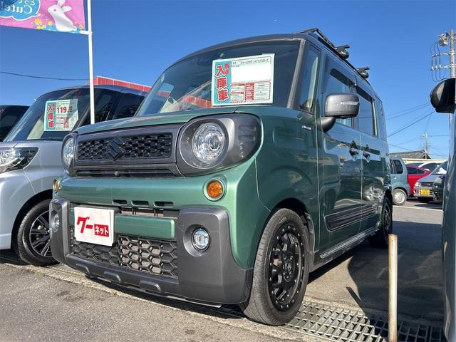 スペーシアギア ハイブリッドＸＺ　ターボ　ＥＴＣ　全周囲カメラ　両側電動スライドドア　ナビ　ＴＶ　クリアランスソナー　オートクルーズコントロール　レーンアシスト　衝突被害軽減システム　オートライト　ＬＥＤヘッドランプ（12枚目）