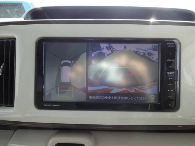 ムーヴキャンバス Ｇメイクアップ　ＳＡＩＩ　両側自動スライドドア　キーフリー　エンジンプッシュスタート　アイドリングストップＥＴＣ車載器　ナビゲーション　バックカメラ　プライバシーガラス（10枚目）