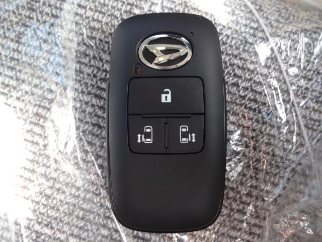 ムーヴキャンバス ストライプスG 両側パワースライドドア キーフリー エンジンプッシュスタート 純正ディスプレイオーディオ バックカメラ シートヒーター アイドリングストップ レーダーブレーキ(5枚目)