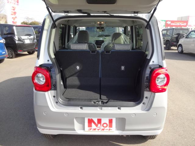 ムーヴキャンバス ストライプスG 両側パワースライドドア キーフリー エンジンプッシュスタート 純正ディスプレイオーディオ バックカメラ シートヒーター アイドリングストップ レーダーブレーキ(19枚目)