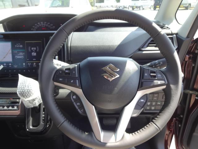 ソリオバンディット 両側自動スライドドア キーフリー エンジンプッシュスタート レーダーブレーキ ナビゲーション バックカメラ アイドリングストップ オートエアコン 電動格納ミラー(27枚目)