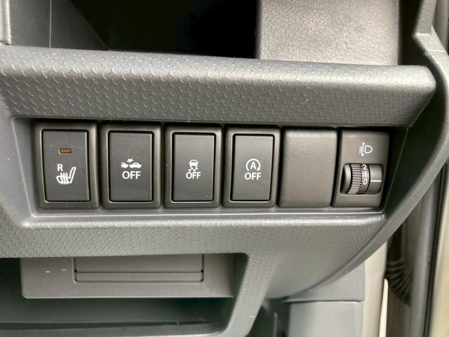 ハスラー G キーフリー ナビゲーション アイドリングストップ レーダーブレーキ シートヒーター ドライブレコーダー オートエアコン 電動格納ミラー サイドバイザー フロアマット(22枚目)