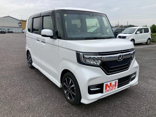N-BOXカスタム G・Lホンダセンシング 左側自動スライドドア レーダーブレーキ ナビゲーション バックカメラ ETC車載器 オートエアコン 電動格納ミラー プライバシーガラス アルミホイール(8枚目)