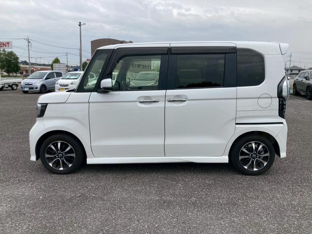 N-BOXカスタム G・Lホンダセンシング 左側自動スライドドア レーダーブレーキ ナビゲーション バックカメラ ETC車載器 オートエアコン 電動格納ミラー プライバシーガラス アルミホイール(12枚目)