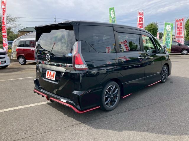 セレナ ニスモ　両側自動スライドドア　キーフリー　エンジンプッシュスター　ナビゲーション　バックカメラ　フリップダウンモニター　シートヒーター　純正アルミホイール　クルーズコントロール　ドライブレコーダー（30枚目）