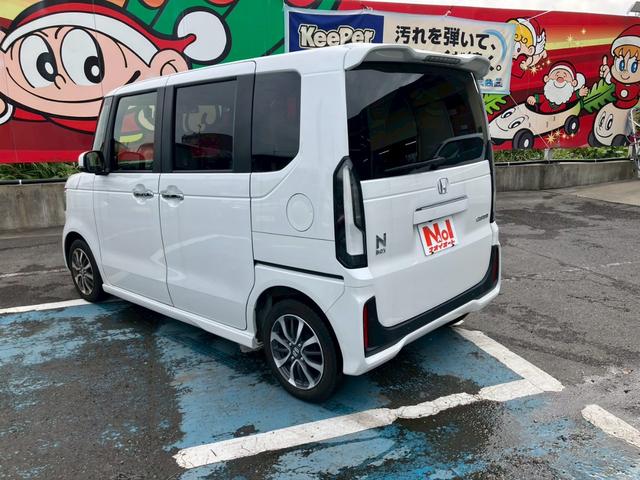 N-BOXカスタム ベースグレード 両側自動スライドドア キーフリー エンジンプッシュスター ナビゲーション 全方位モニター シートヒーター ETC車載器 ドライブレコーダー オートエアコン(33枚目)