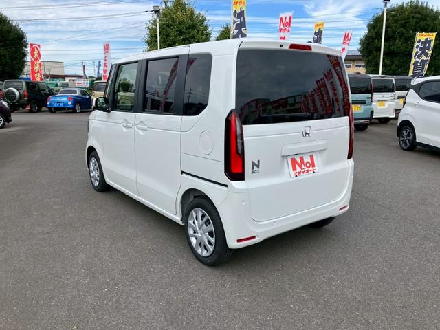 N-BOX ベースグレード 左側パワースライドドア キーフリー エンジンプッシュスター レーダーブレーキ シートヒーター クルーズコントロール ステアリングリモコン オートエアコン 電動格納ミラー(17枚目)
